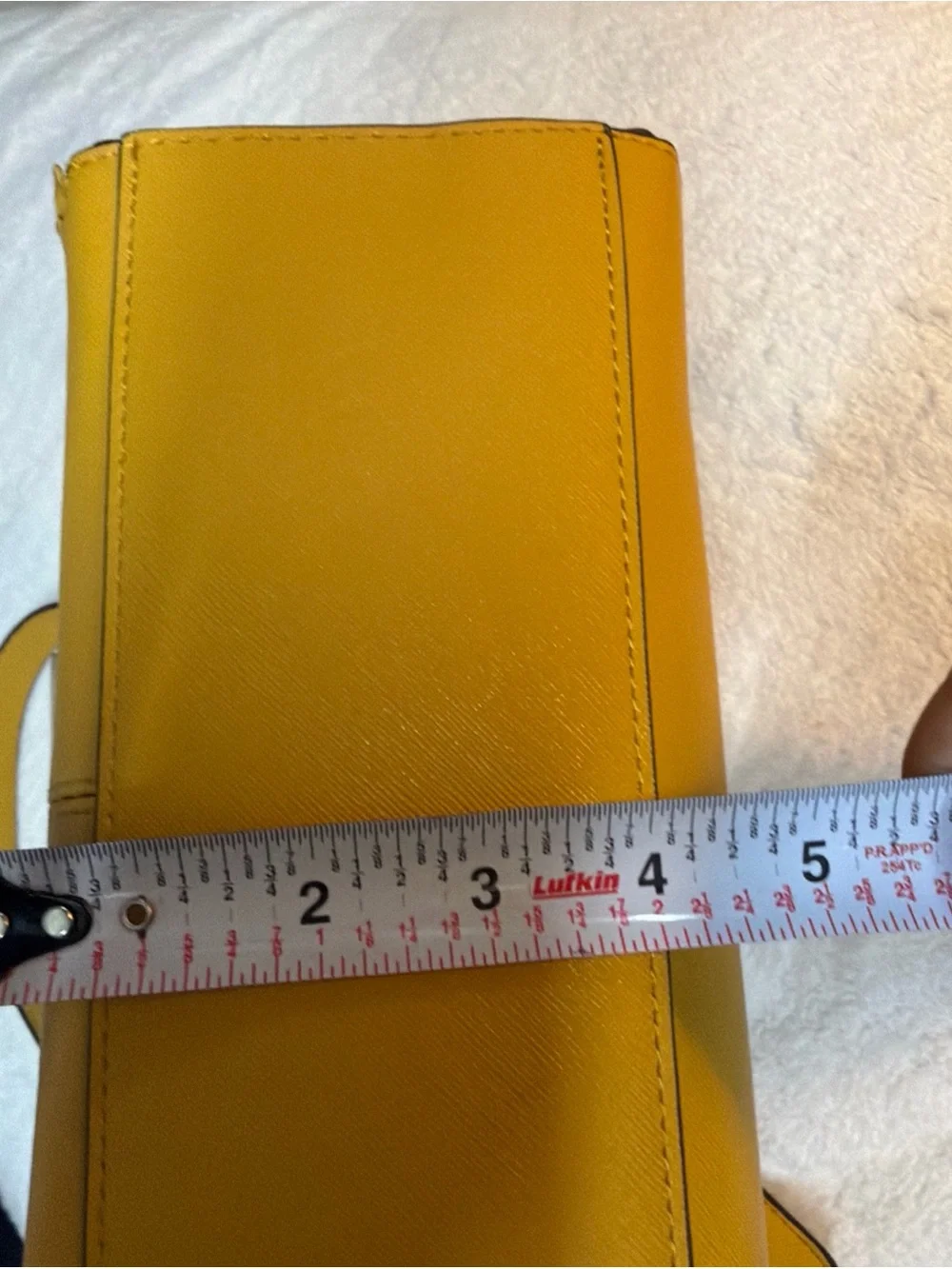 Steve Madden Yellow Structured Women’s Satchel Shoulder Bag